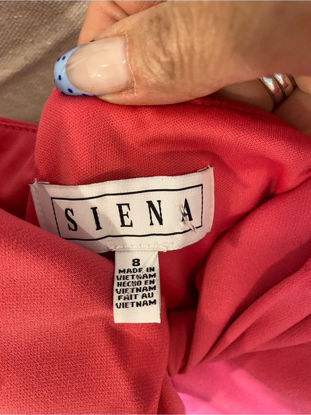 Siena Studio Hot Pink Twist-Front Midi Dress - Picture 8 of 12